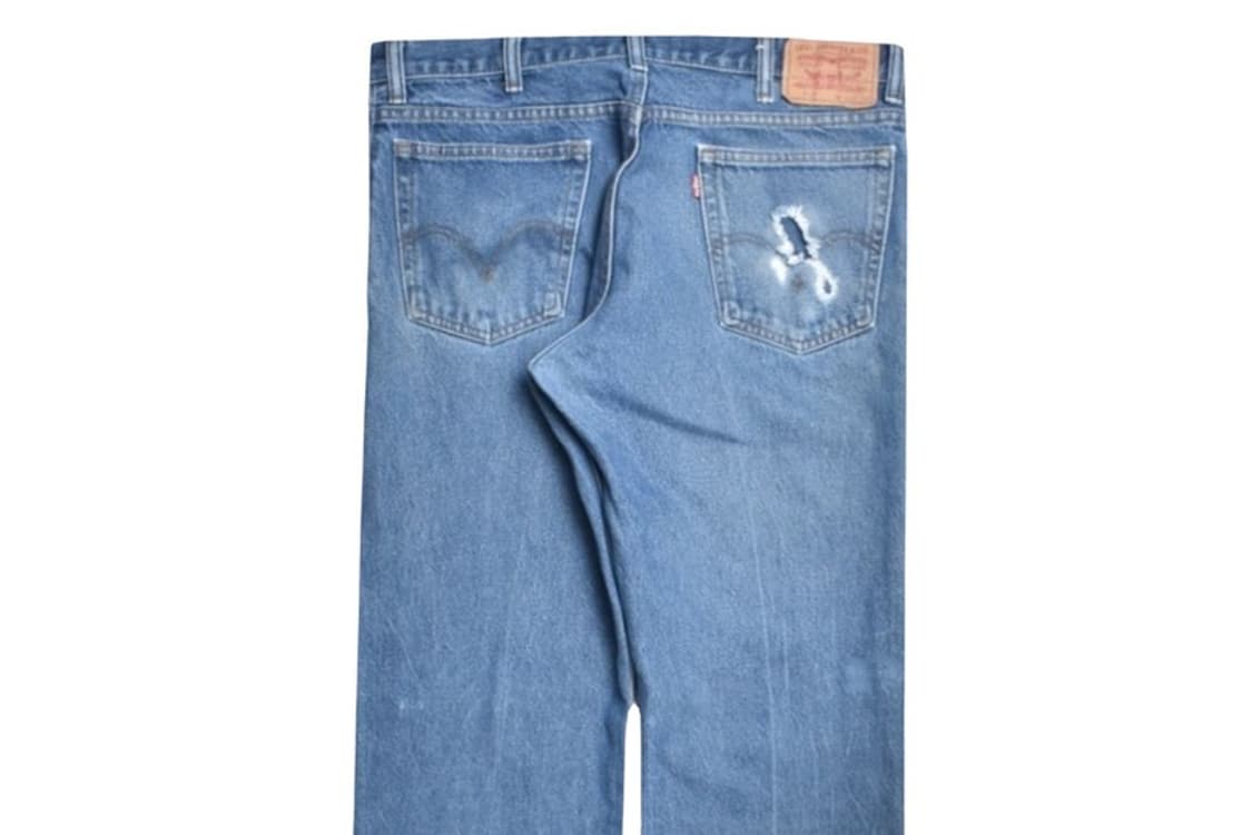 00S 리바이스 부츠컷 청바지 더티페이드 데님팬츠 36 N0893 상품이미지7