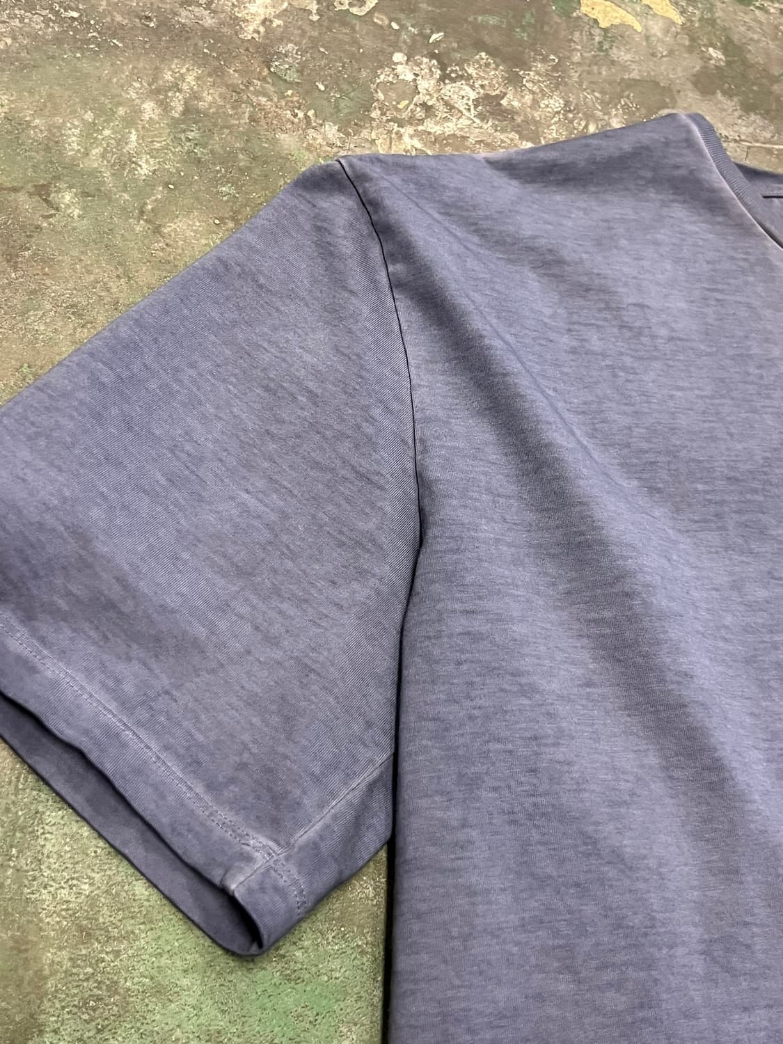 21SS [50] 메종 마르지엘라 워시드 코튼 스티치 반팔 티셔츠 상품이미지3