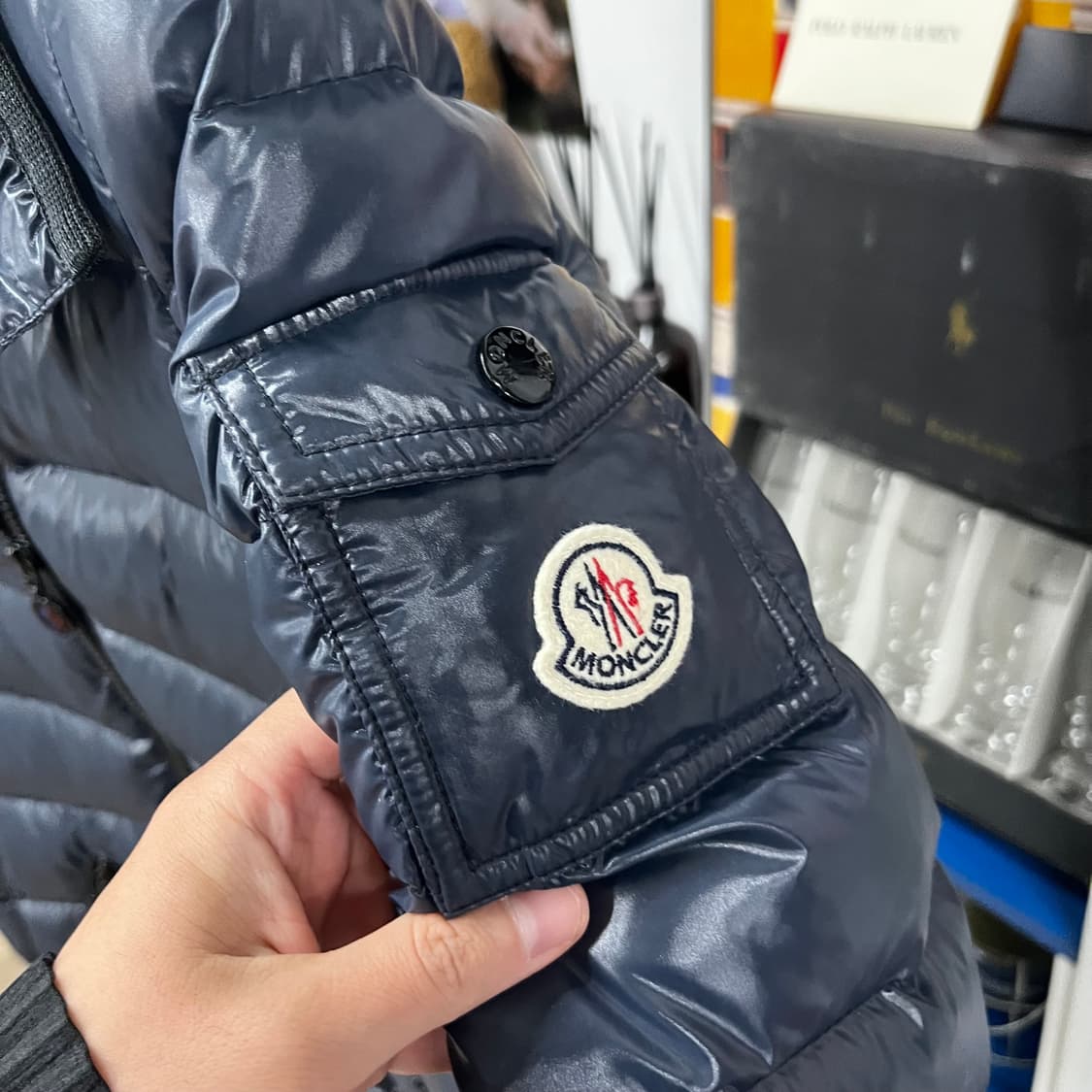 몽클레어 우먼 모카 롱패딩 0 상품이미지4