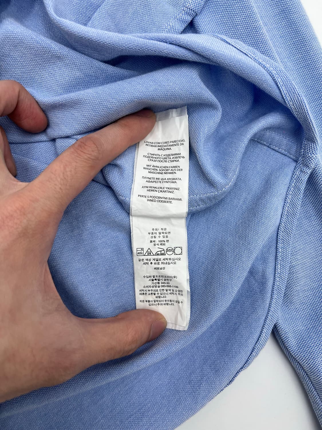 폴로 랄프로렌 니트 옥스포드 셔츠 상품이미지6