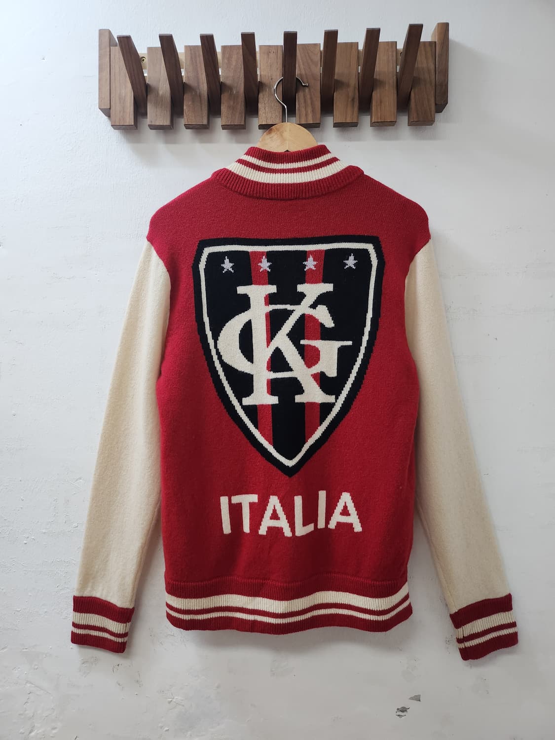 카파이탈리안로고니트집업 상품이미지1