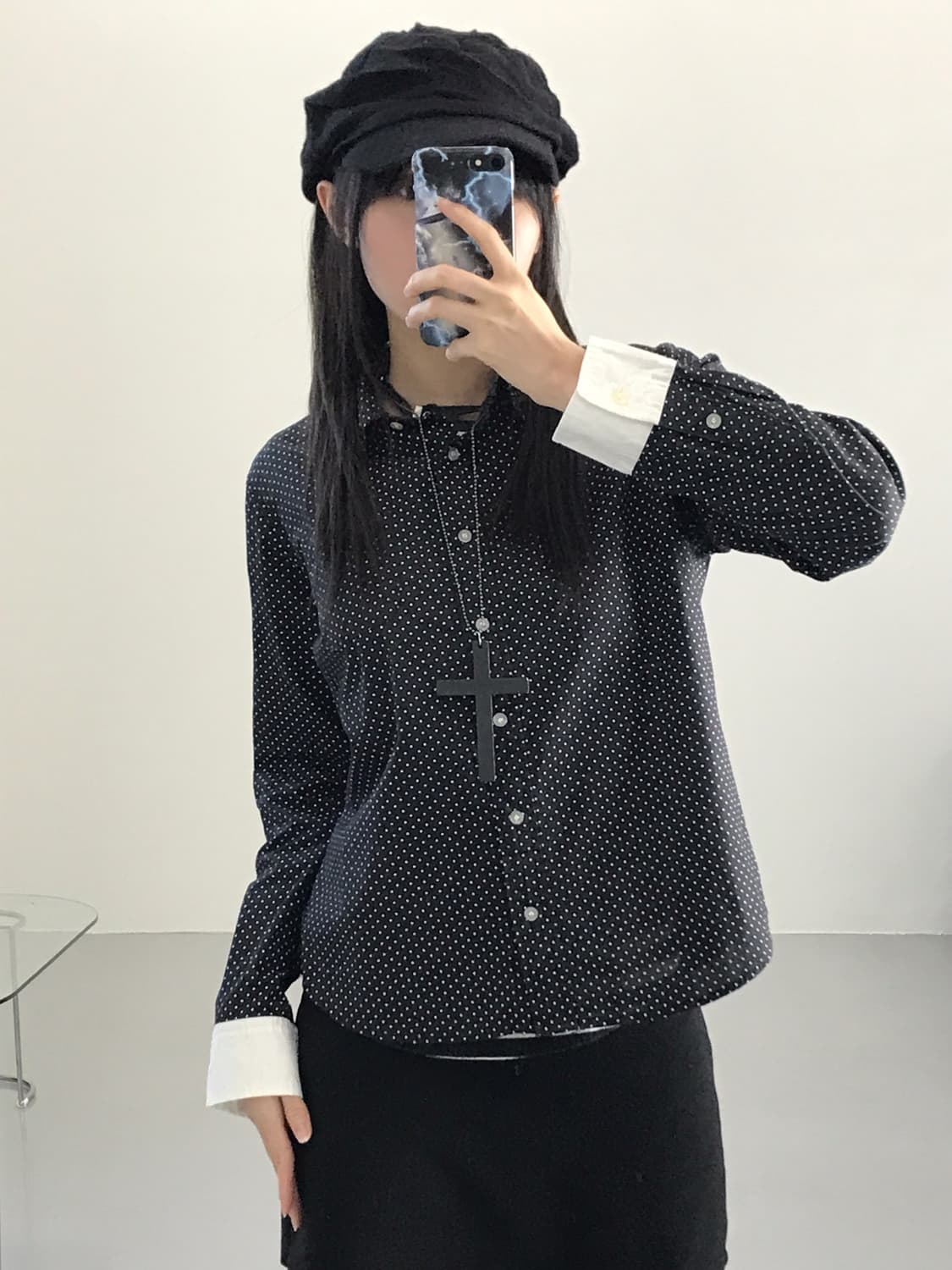 Blue Strive Dotted Shirts 상품이미지1