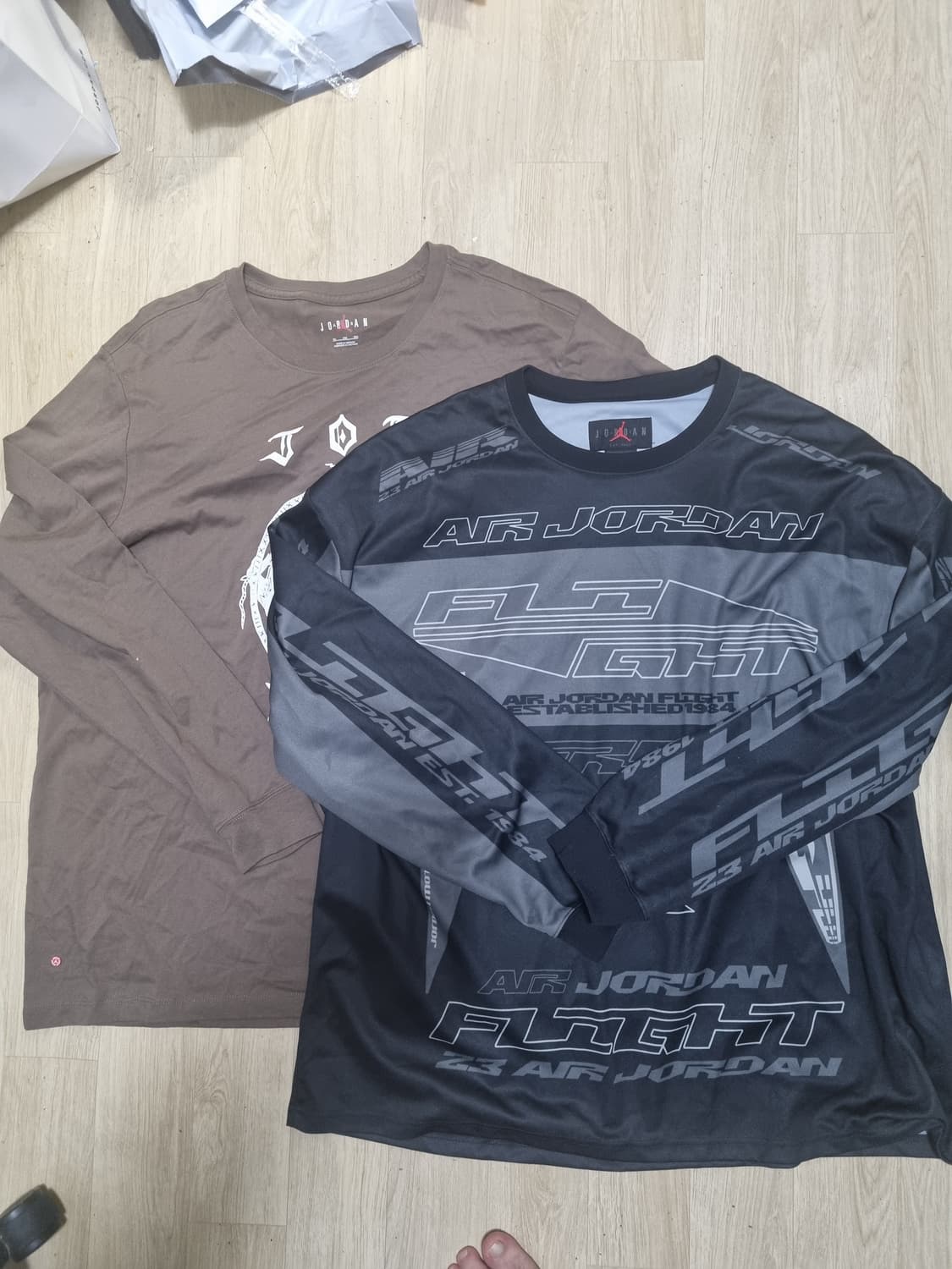 [xxl,3xl] 조던 긴팔티 2종 상품이미지1