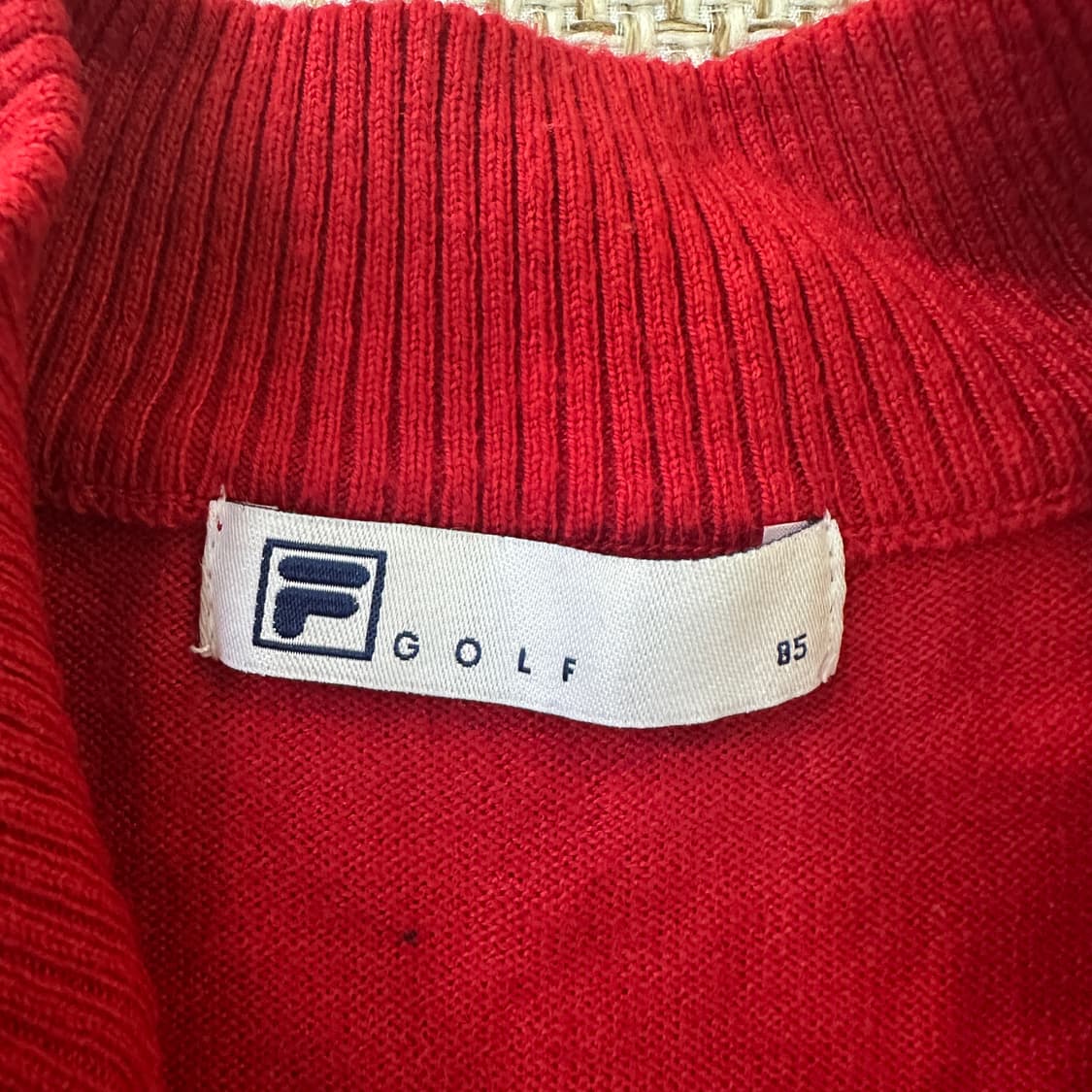 85 휠라 하프넥 니트 0326D 상품이미지2