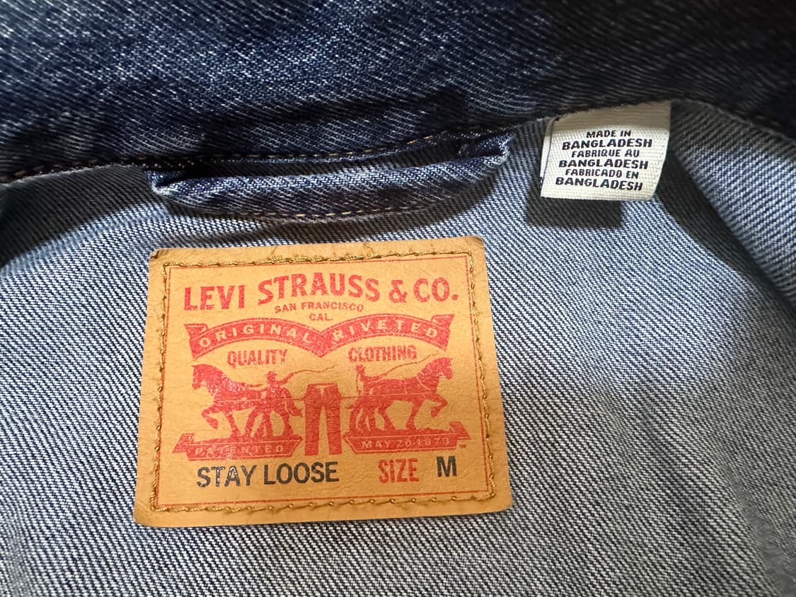 리바이스 데님자켓(루즈핏) 상품이미지5