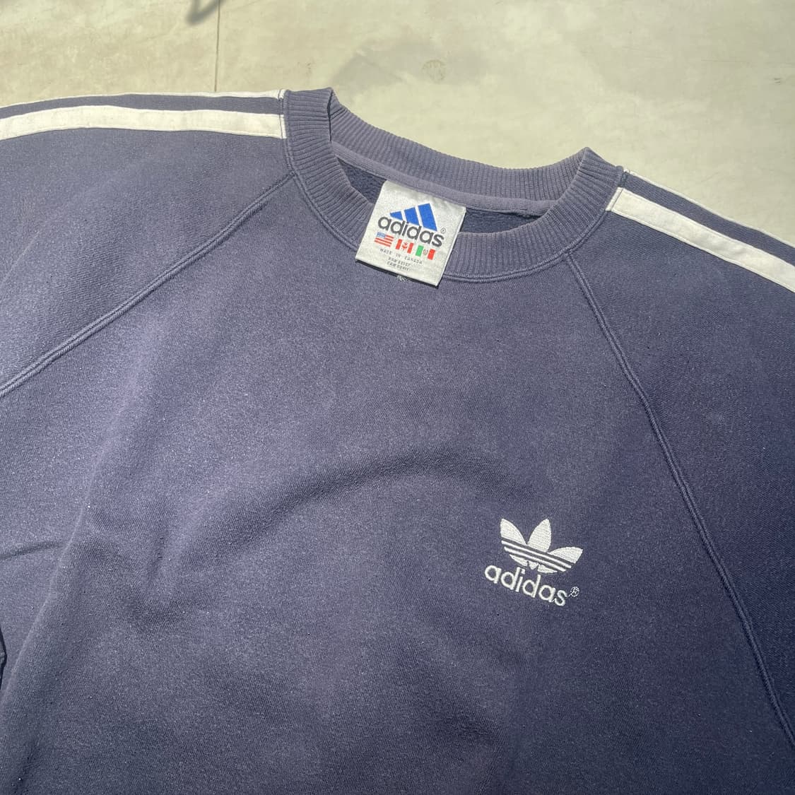 90s adidas 여성 맨투맨 made in canada os 상품이미지5
