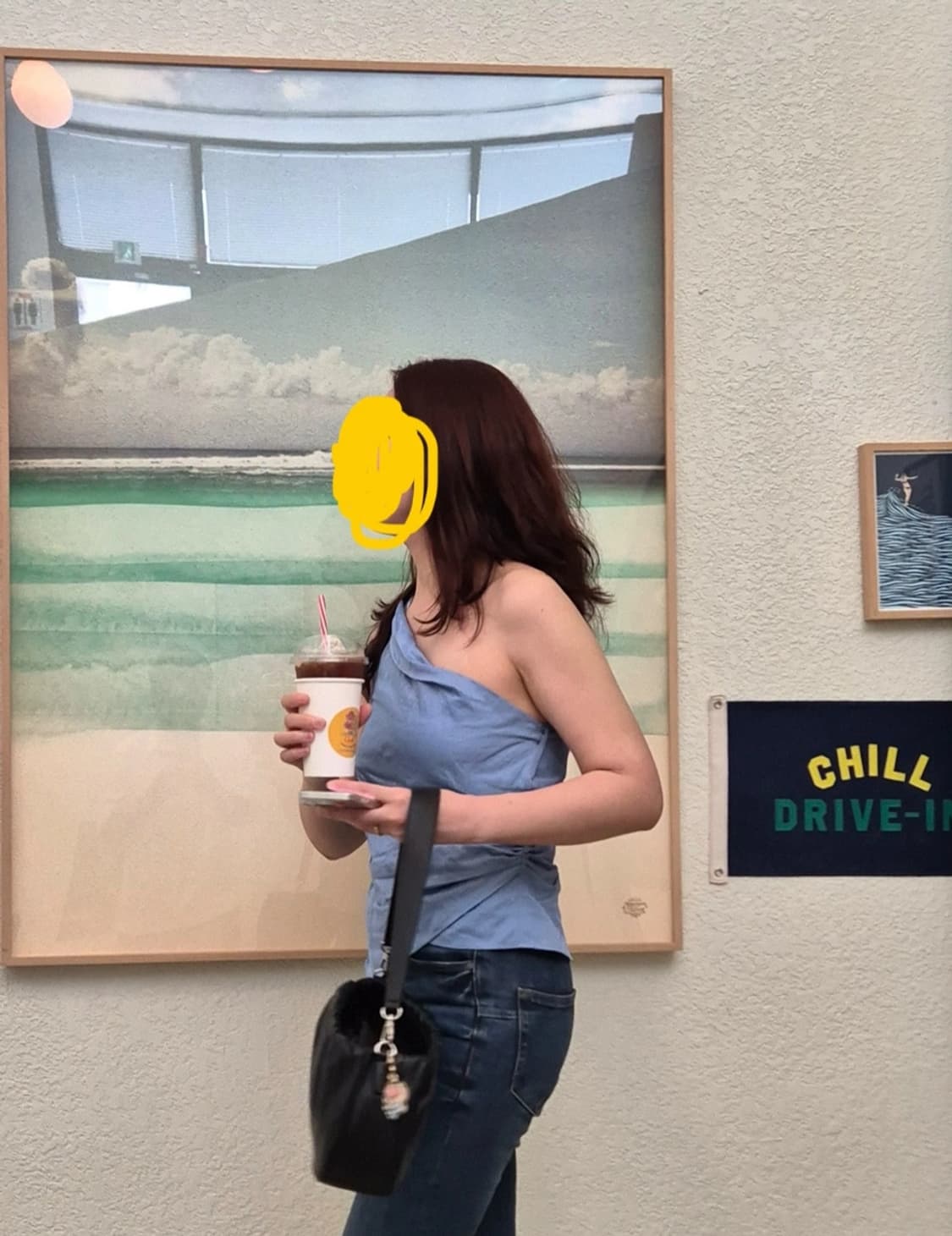 자라 한쪽어깨 여신 블라우스 상품이미지5