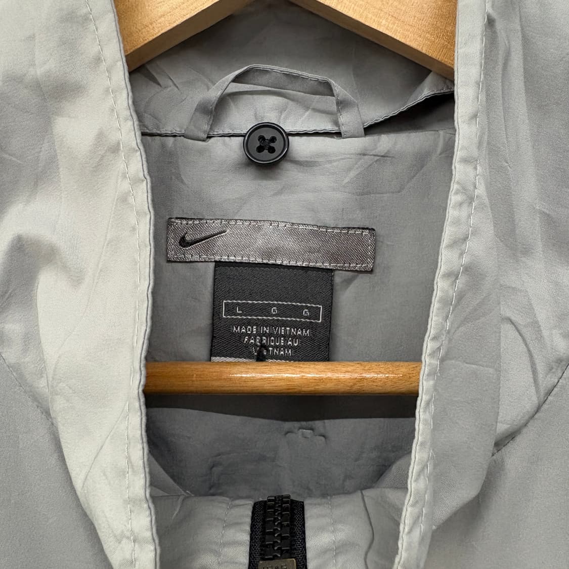 나이키 그레이 바람막이 자켓 남L 상품이미지3