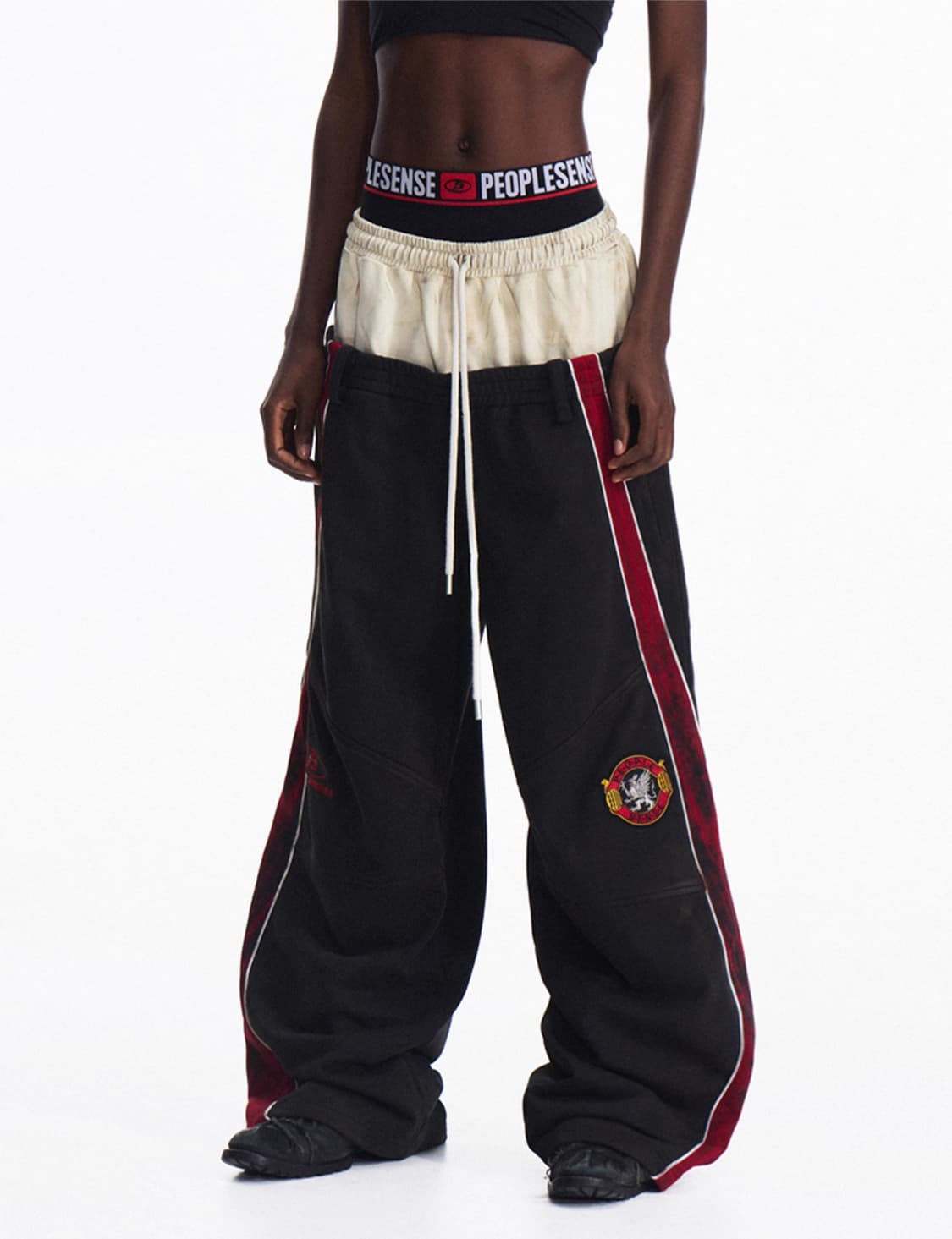 Track Crest Wide Sagging Sweat Pants 상품이미지3