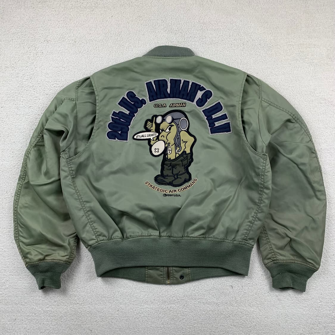 90‘s 테드컴퍼니 L-2B 데빌맨 플라이트 자켓 상품이미지5