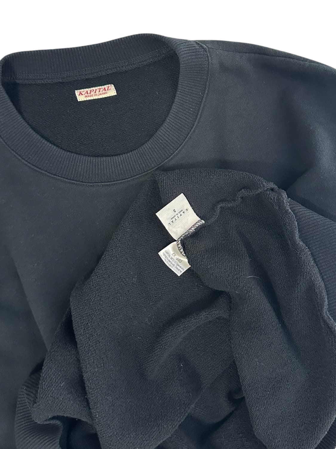 [캐피탈] kapital smiley sweatshirt 상품이미지4