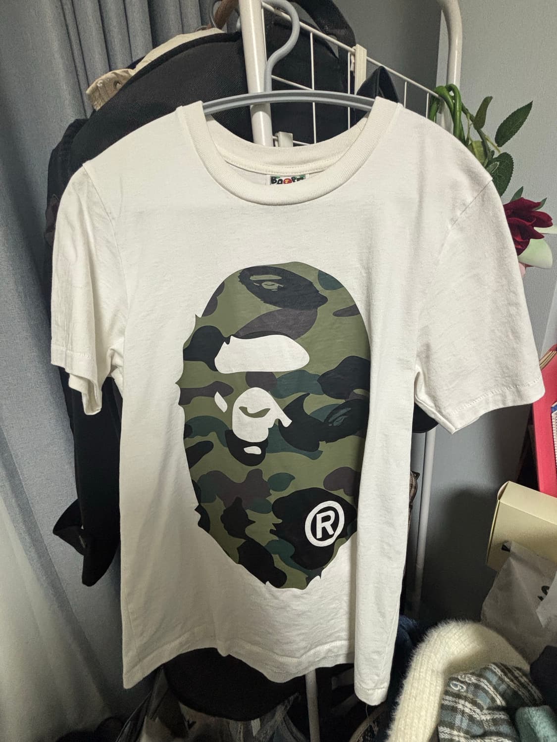 베이프 빅헤드 카모 반팔 ladies xs 상품이미지1