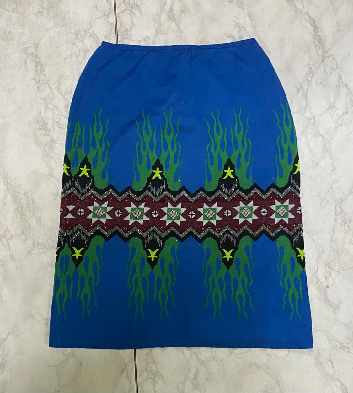 겐조 여성 니트 롱 치마 여성29 인치 상품이미지1