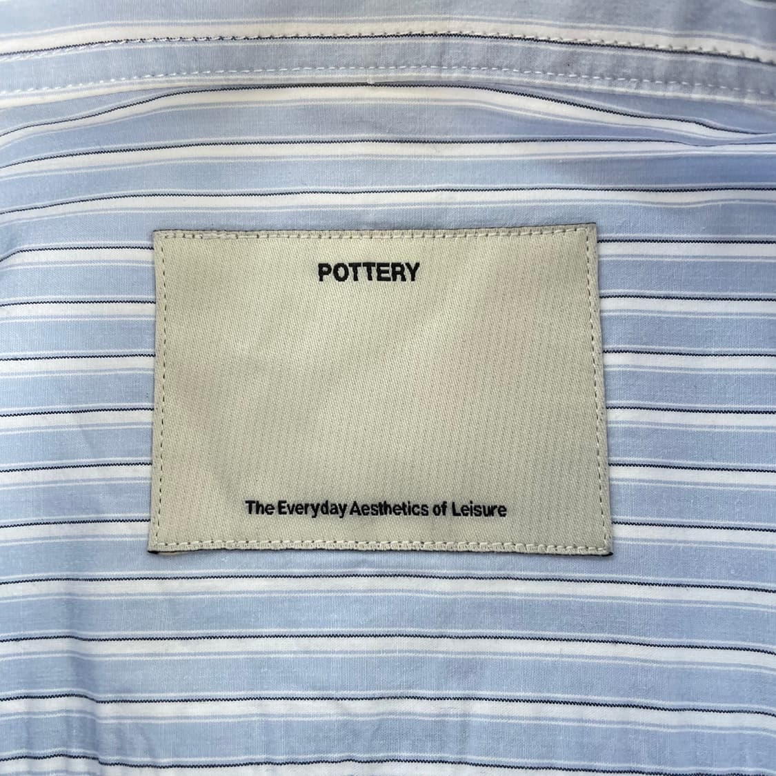 Pottery  포터리 컴포트 스트라이프 셔츠 상품이미지4