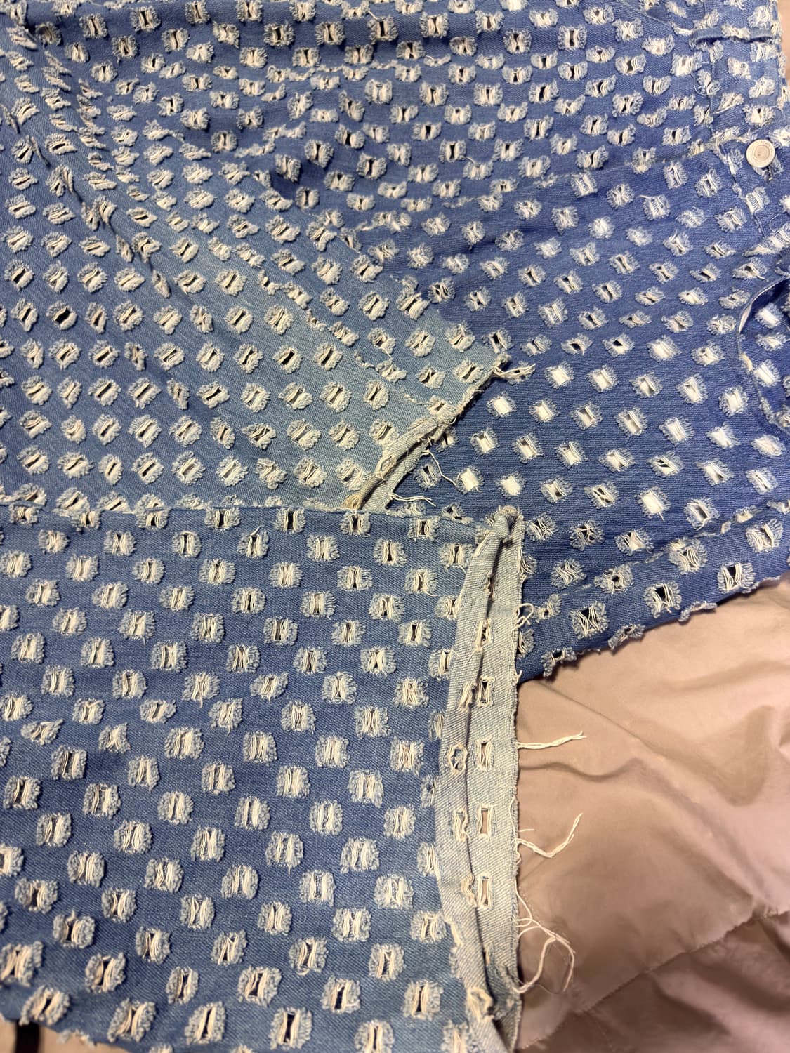 에슐리 윌리엄스 도트 펀치 데님 상품이미지3