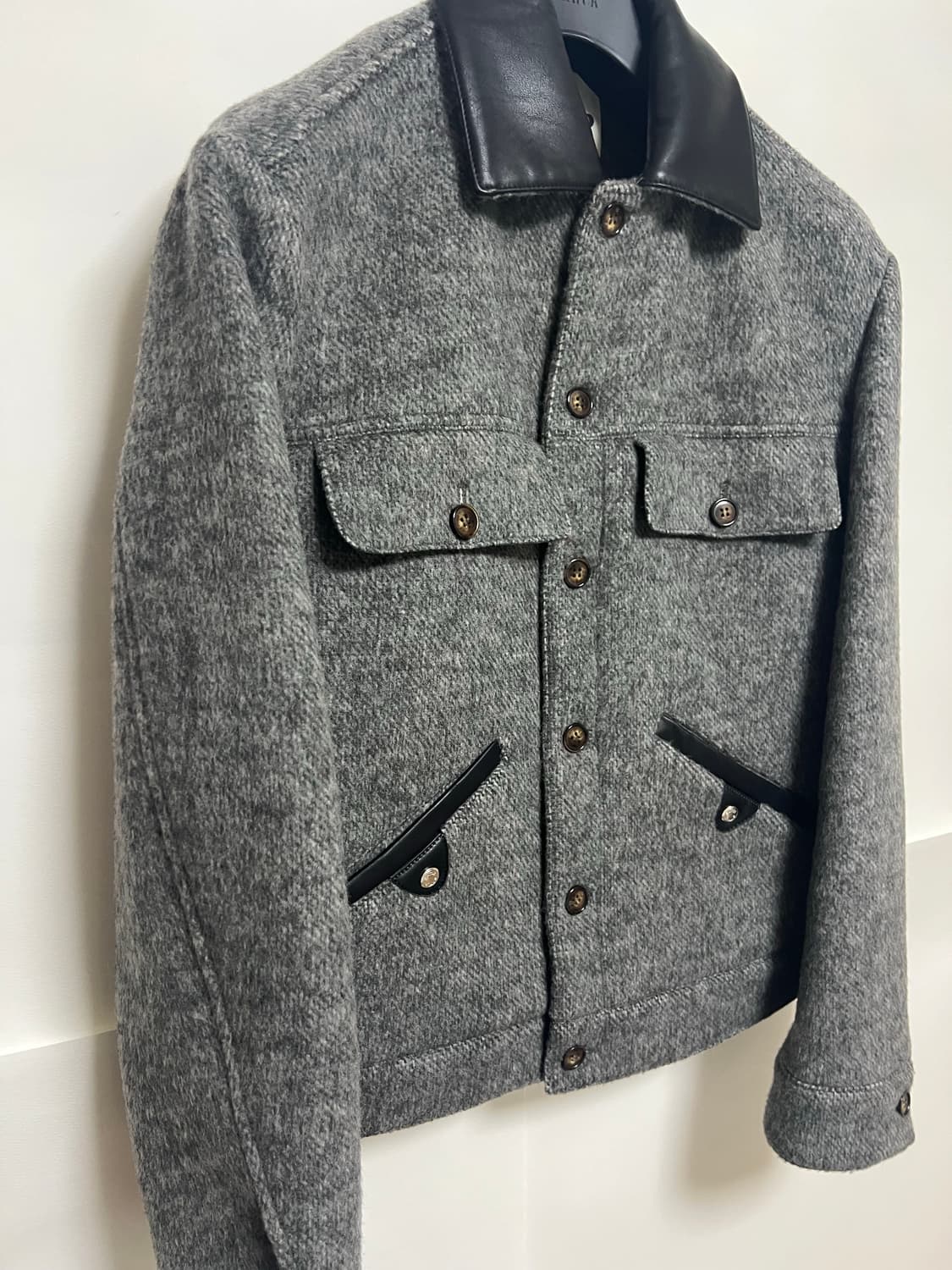 울 트러커 자켓 상품이미지4