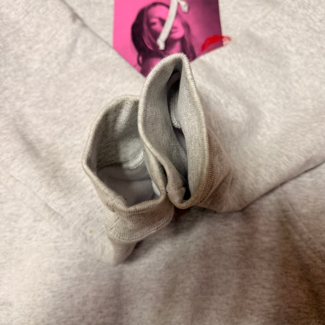 슈프림 케이트 모스 후드티 그레이 M 상품이미지5