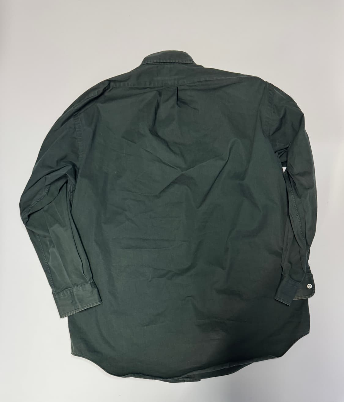 폴로 랄프로렌 블레이크 빈티지 카키 오버핏 코튼 셔츠 XL 상품이미지2