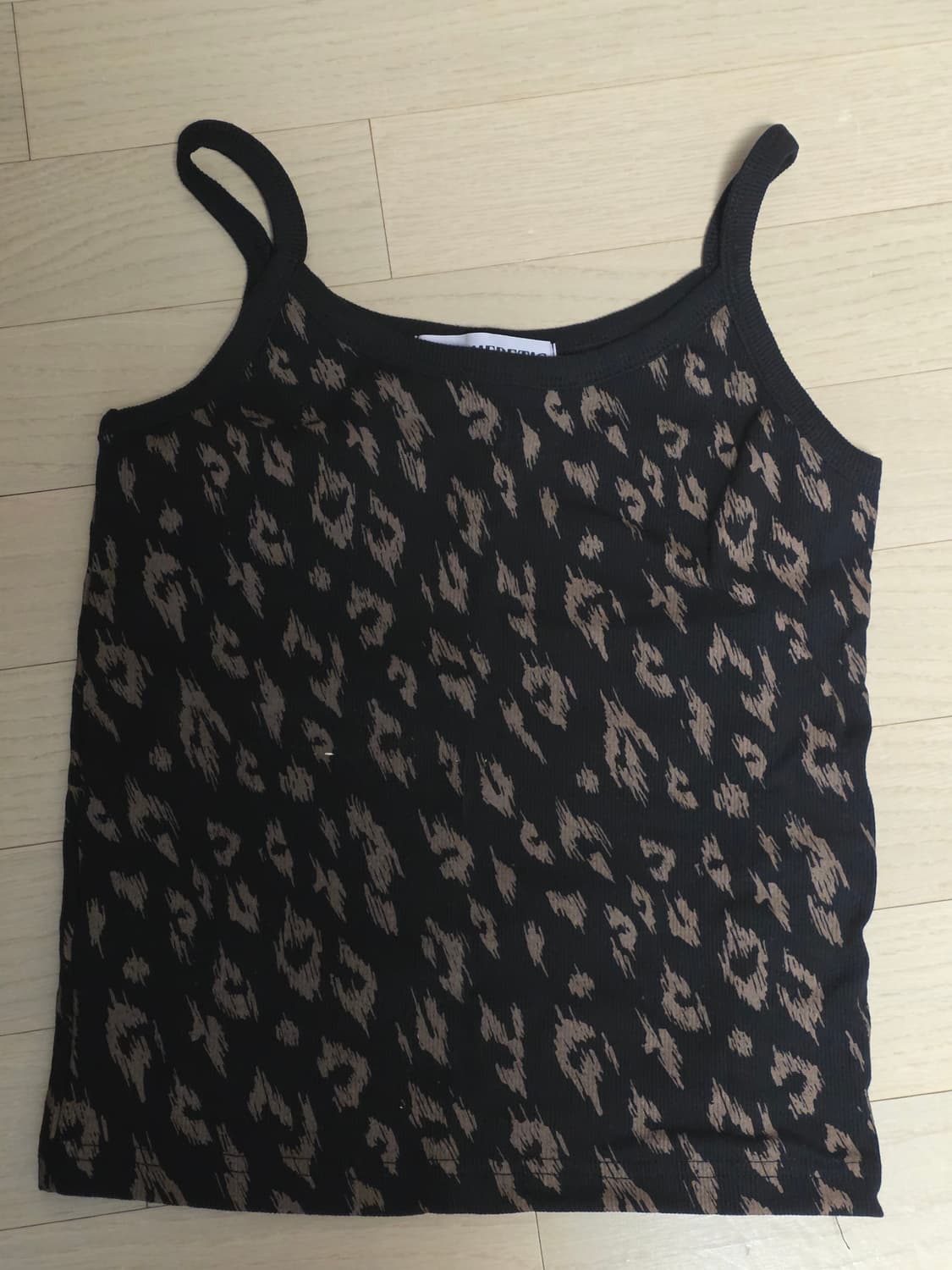 HERETIC SLEEVELESS / leopard brown 상품이미지3