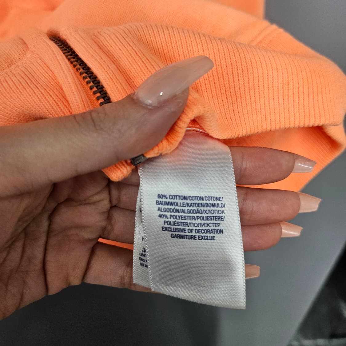 폴로랄프로렌 후드집업 오렌지 상품이미지5