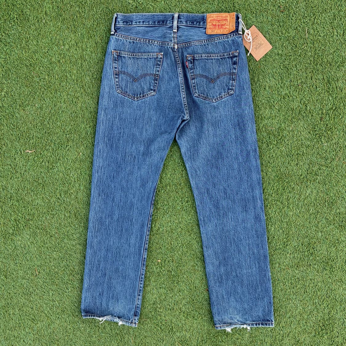 리바이스 501 스트레이트 중청 데님 (32)   상품이미지3