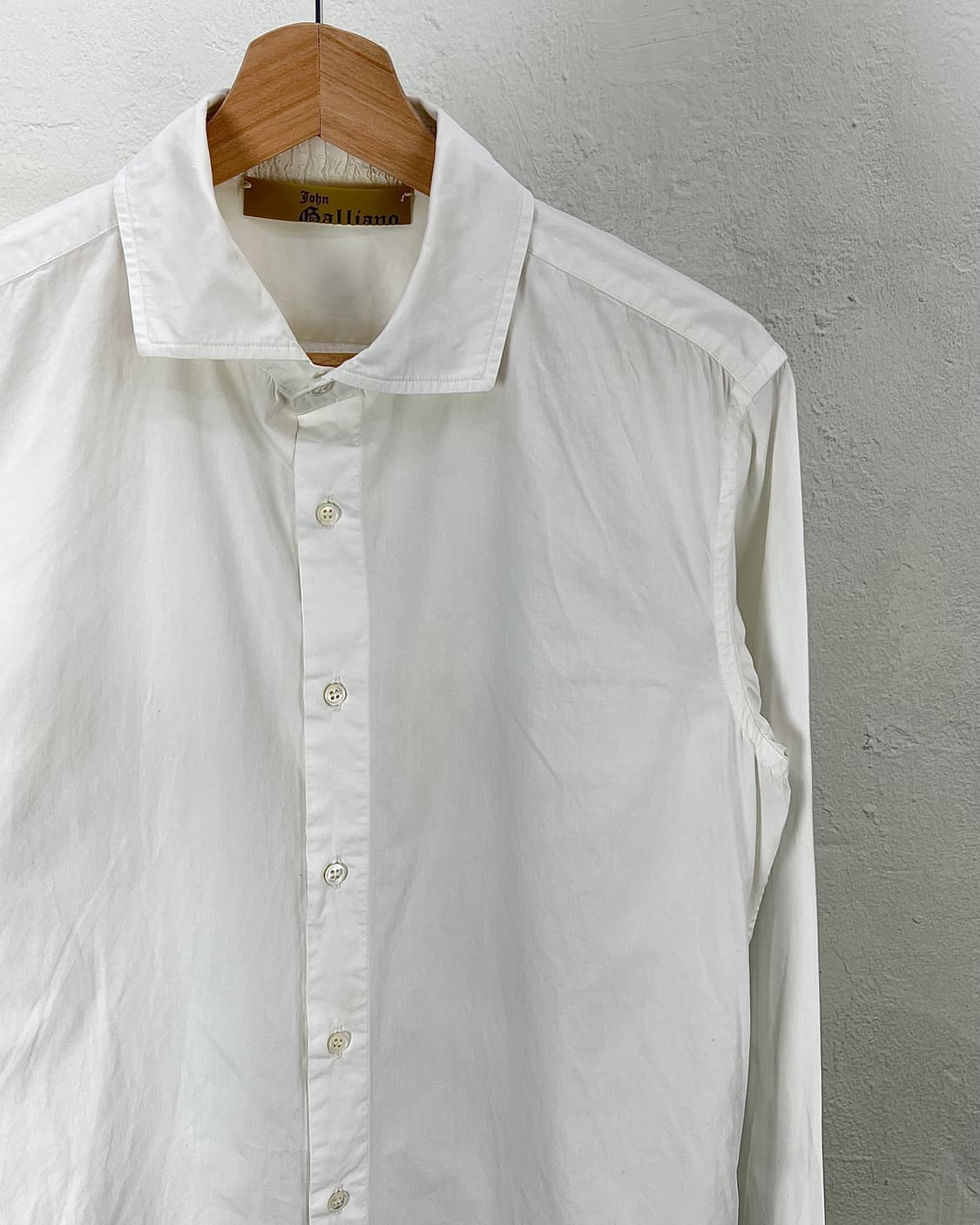 존 갈리아노 휴먼 아토미 다이노그램 화이트 셔츠 상품이미지4