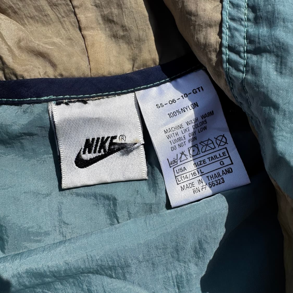 [L] 00s Nike ACG 나일론 후드 베스트 상품이미지9