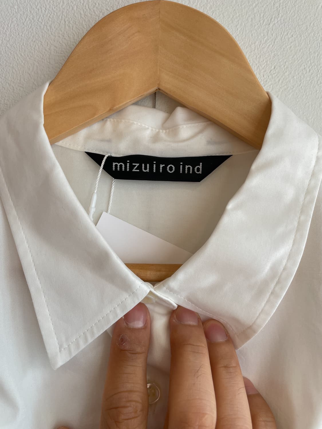 미즈이로인드(mizuiro ind) 벌룬 헤치마 셔츠 상품이미지8