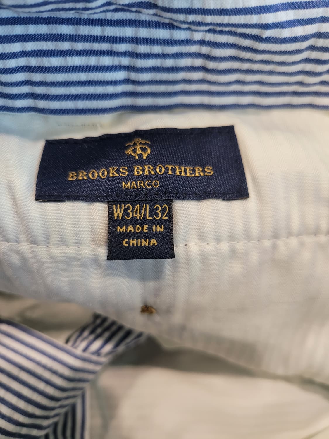 하와이의 여유를 담은, 브룩스브라더스 시어써커 팬츠 🌊 상품이미지3