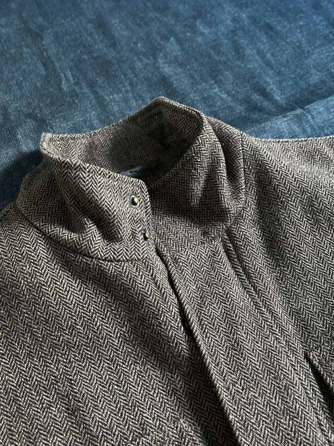 바나나리퍼블릭 헤링본 울 CPO 자켓 상품이미지3