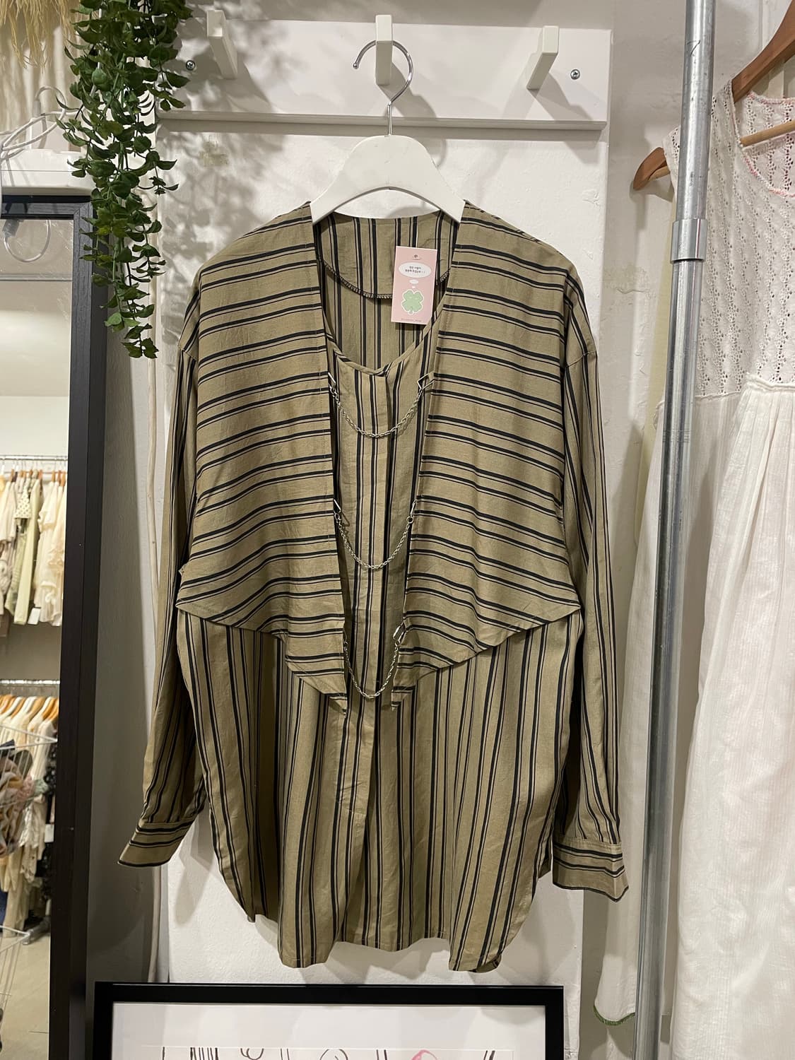 chain stripe blouse 상품이미지8