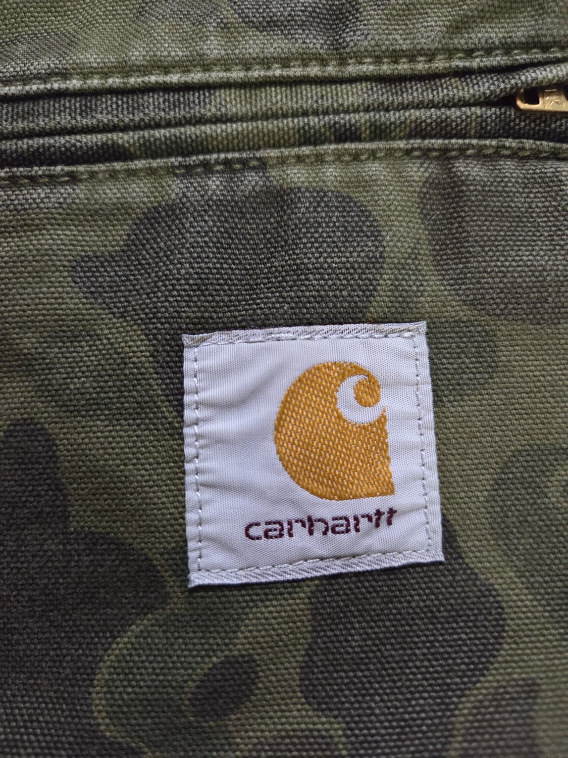 [새상품] 칼하트WIP 덕카모 가먼트다잉 디트로이트자켓 녹계 상품이미지2