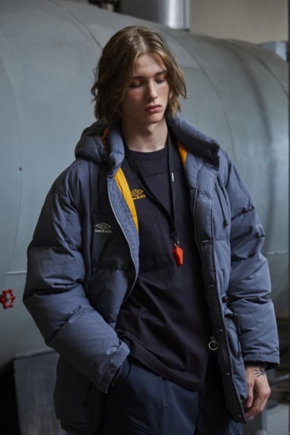 스펙테이터x엄브로 구스다운 패딩, M 상품이미지7