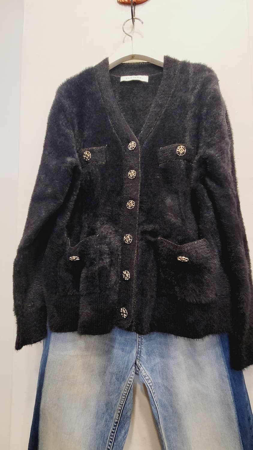 S.L RIAHH 에코퍼 스판가디건 상품이미지4