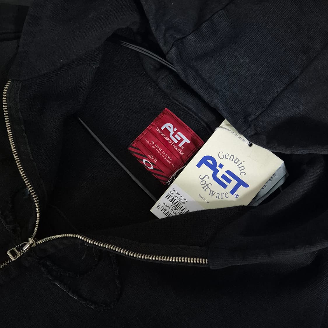 오클리 X 피에트 데미지 후드집업 XL사이즈 상품이미지2