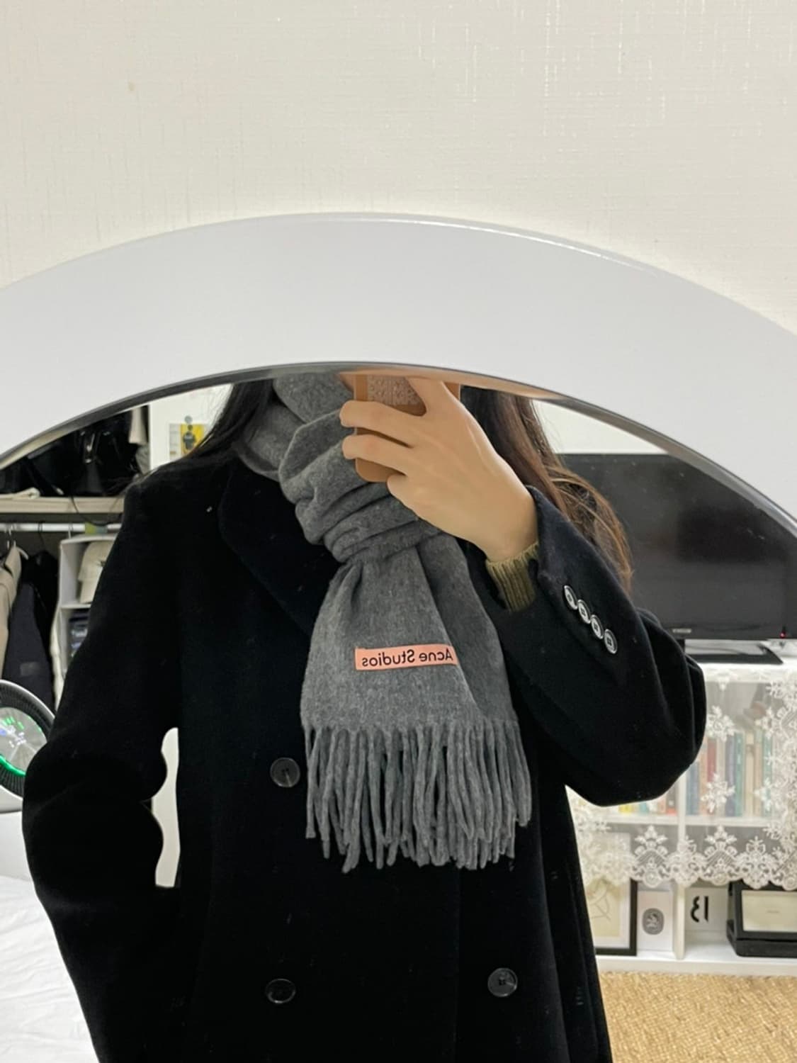 아크네 스튜디오
캐나다 뉴 오버사이즈 울 머플러 목도리  상품이미지7