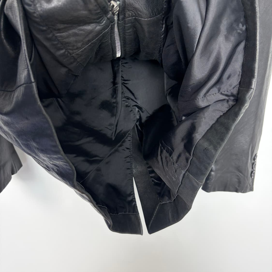 Dkny 도나카란뉴욕 가죽 집업 자켓 코트 상품이미지8