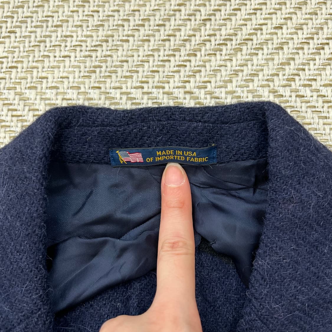 폴로 랄프로렌 울 알파카 블레이저 r2572 상품이미지5