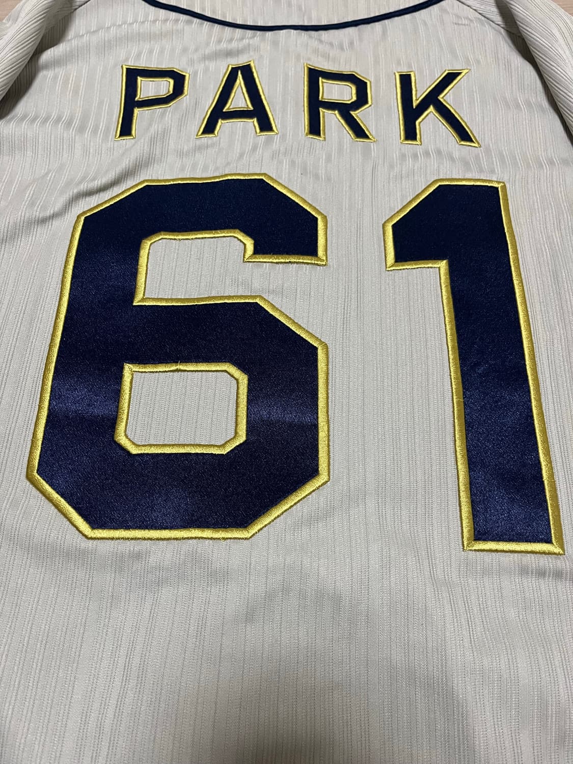 박찬호 오릭스 버팔로스 어웨이 그레이 미즈노 정품 유니폼 상품이미지6