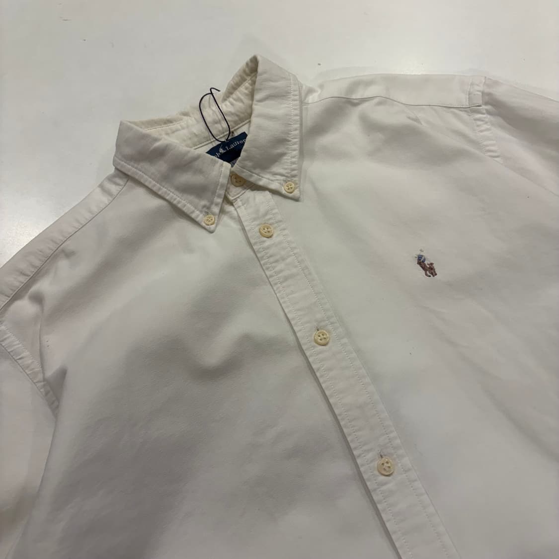 [20] 폴로 랄프로렌 긴팔 셔츠 화이트 C138 상품이미지3
