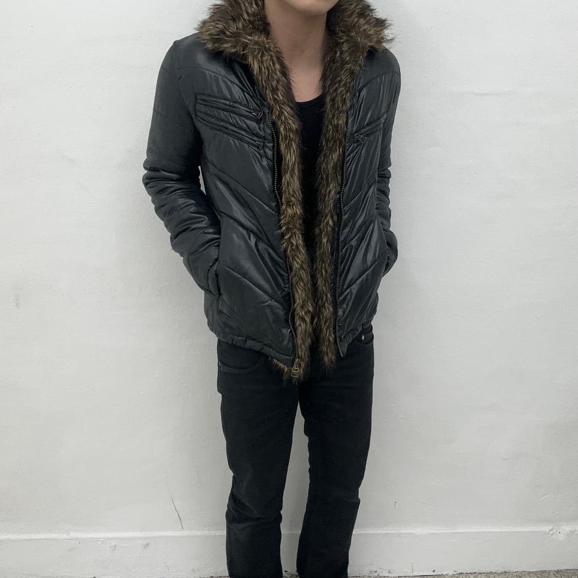 V-kei fur down jacket 상품이미지4