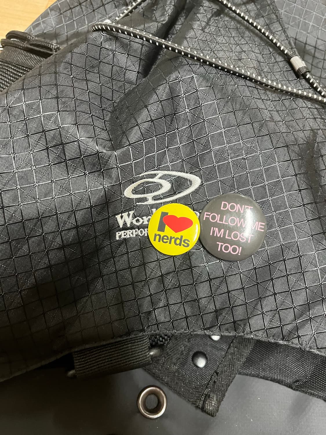 트래블 워크샵 메쉬 스트링 슬링백 블랙 상품이미지4