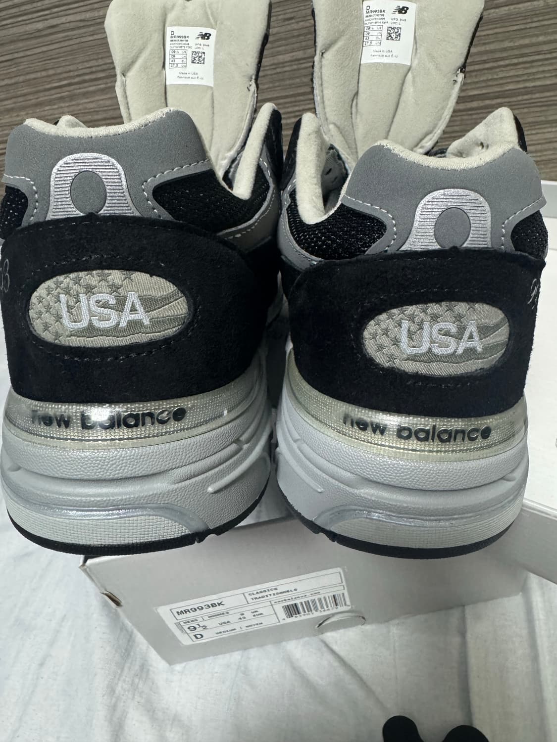 993 블랙(275) 새제품 상품이미지4