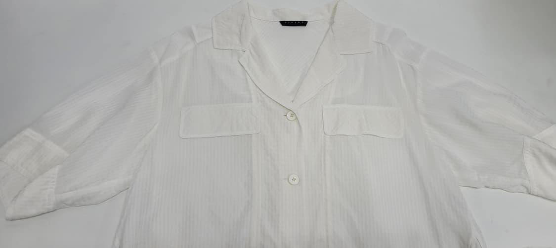 SISLEY 22SS 시슬리 레이온 셔츠형 자켓 / 여 91 (44)  상품이미지3