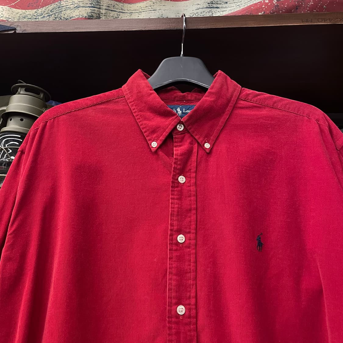 90s 폴로 랄프로렌 블레이크 핏 코듀로이 셔츠 N412 상품이미지3