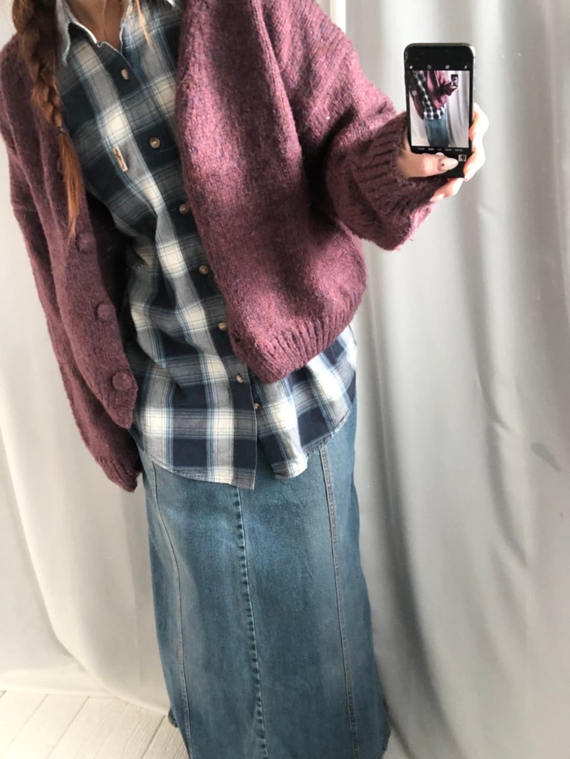 290. Men's navy Shirt 상품이미지3