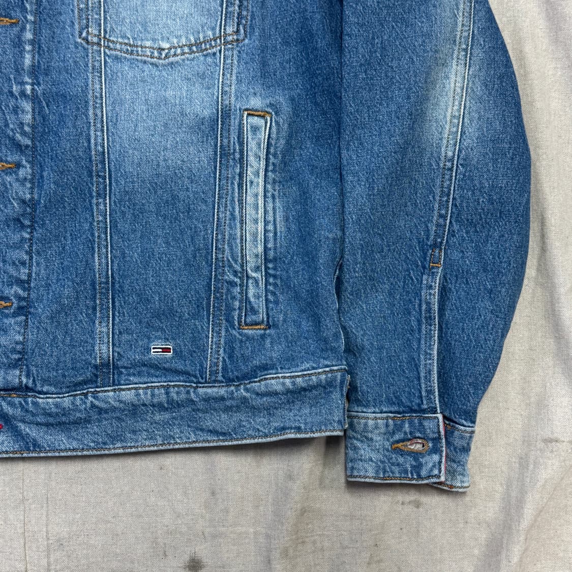 타미진스 사이드패치 데님자켓 M (100~) 상품이미지3