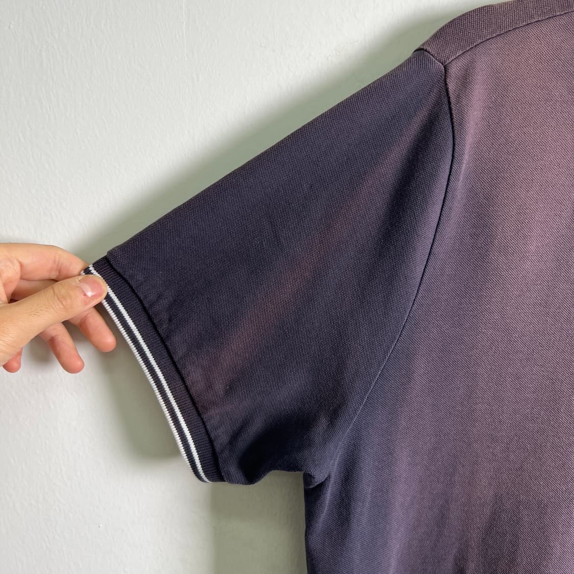 스톤아일랜드 스트레치 코튼 피케 슬림핏 반팔 폴로 셔츠 L 상품이미지6