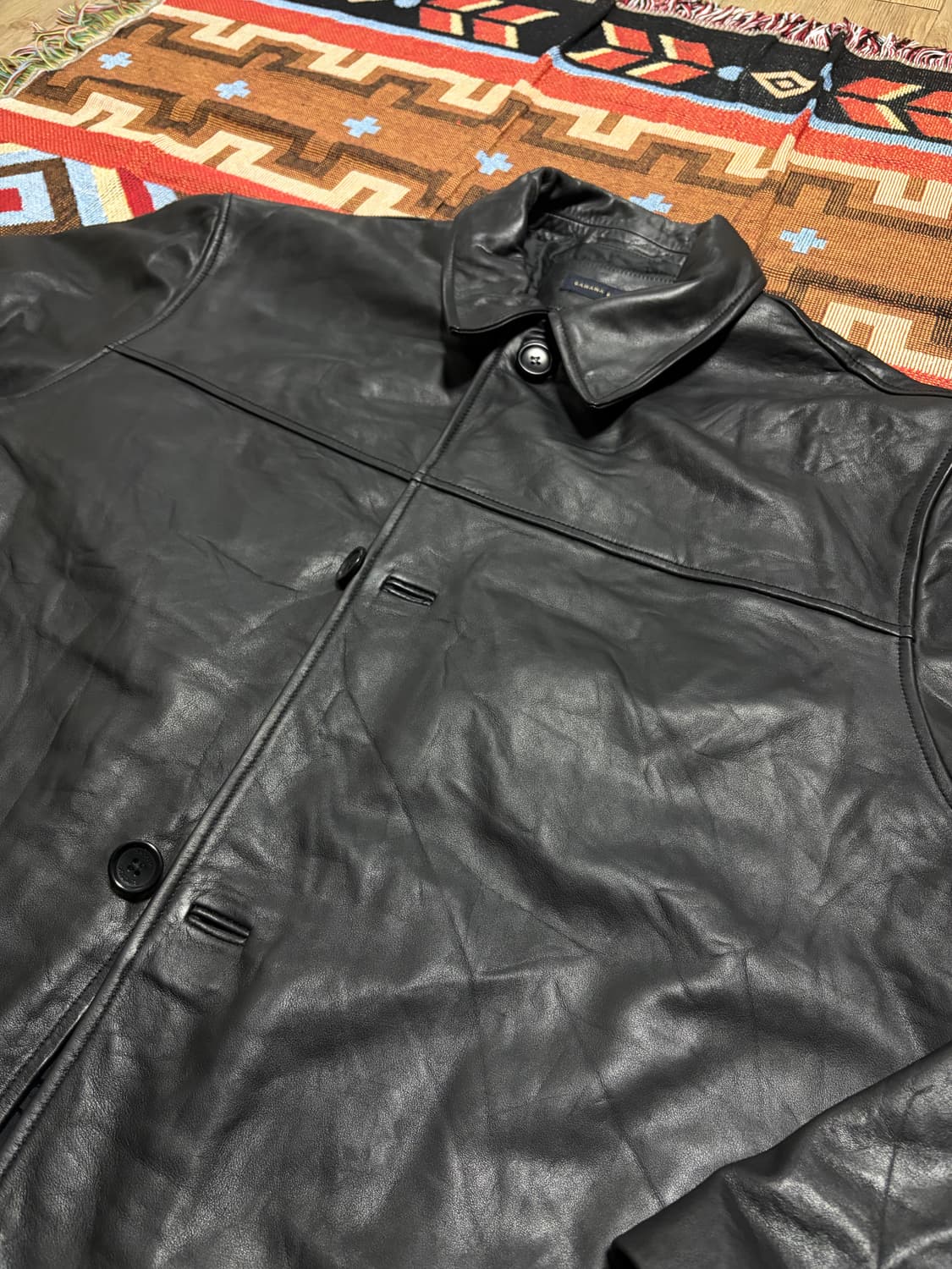 XL) 바나나리퍼블릭 레더 카코트 올드갭카코트 상품이미지3