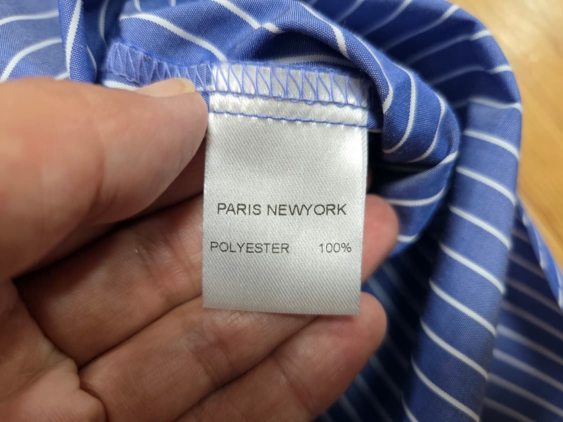 파리앤뉴욕(PARIS NEWYORK) 스트라이프셔츠 프리사이즈 상품이미지4
